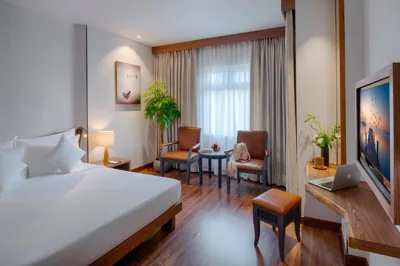 큰 창문이 있는 프리미엄 더블룸 — Silverland Min Hotel